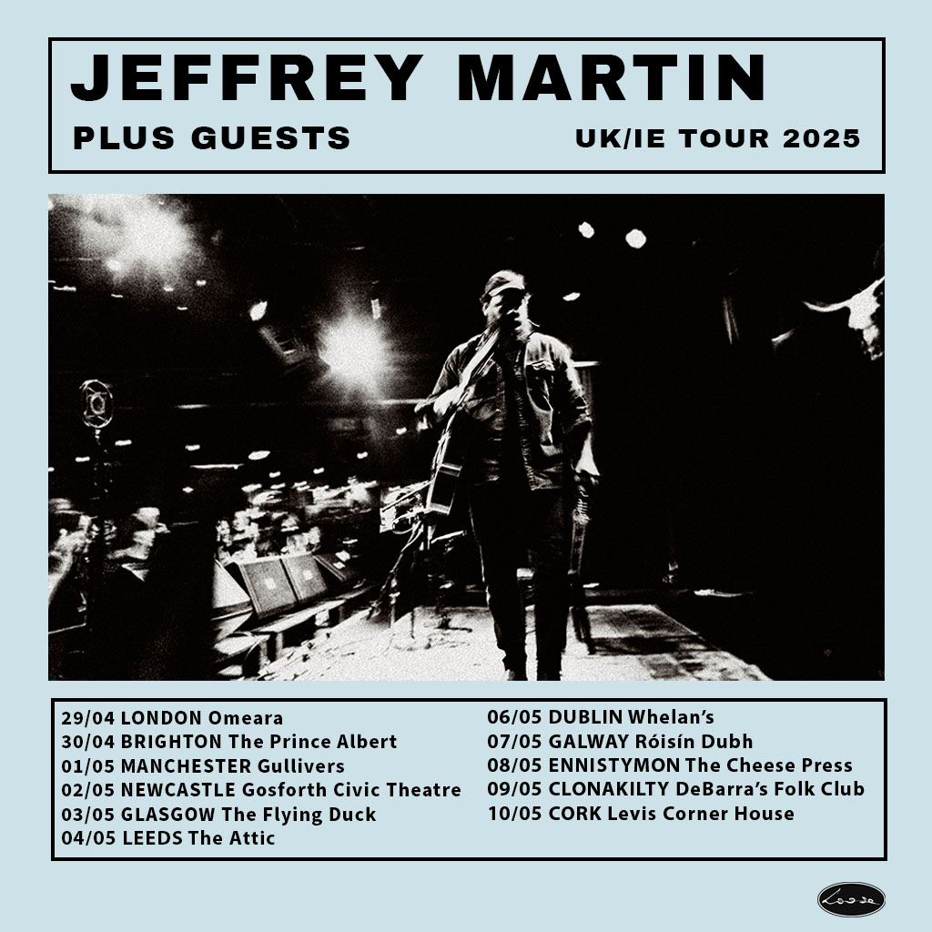 Jeffrey Martin UK/IE Tour begins tonight! link to detail page